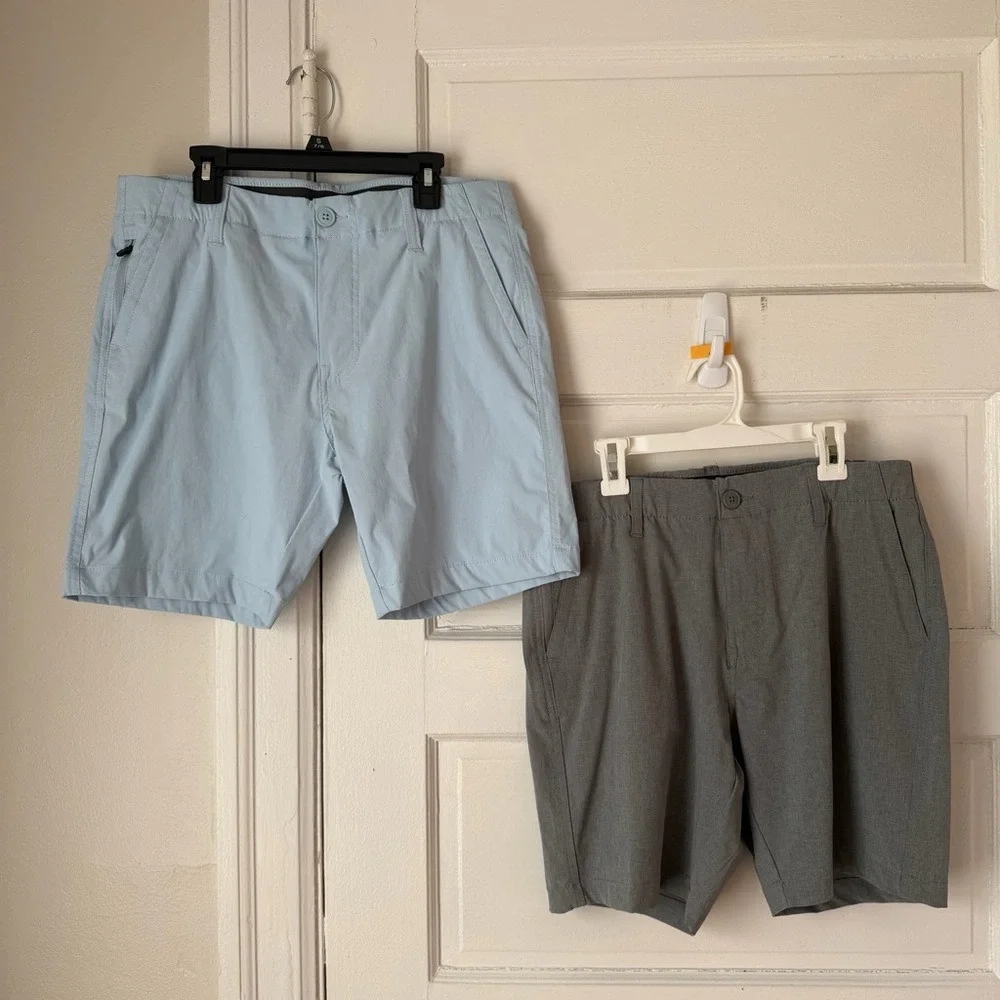 Company 81‎ Men's Casual Shorts Pockets Stretch Breathable Sz 30 Bundle of 2